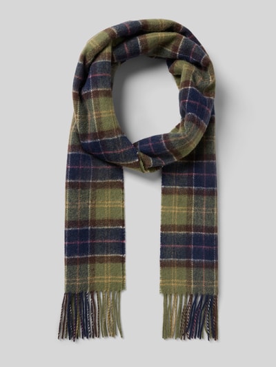 Barbour Sjaal van pure wol  Groen - 1