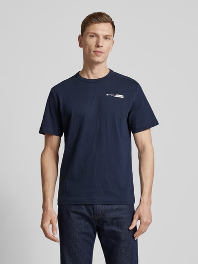 Tom Tailor T-Shirt mit Rundhalsausschnitt Marine 4