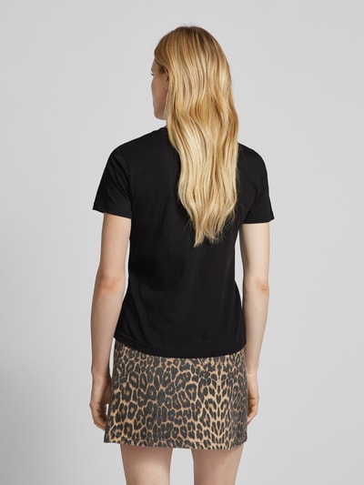 Mango T-Shirt mit Rundhalsausschnitt Modell 'CHALACA' Black 5