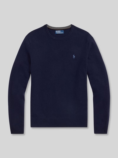 Polo Ralph Lauren Regular Fit Pullover aus reiner Wolle Marine 2