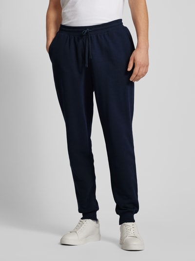 Tommy Hilfiger Sweatpants met elastische band, model ‘TERRY’ Marineblauw - 4