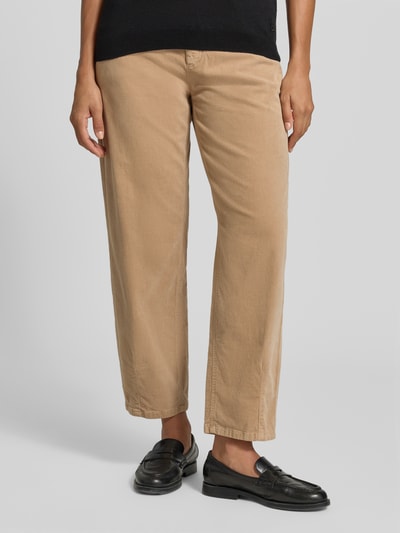 CAMBIO barrel fit corduroy broek van zuiver katoen model 'ELIN' Beige - 4