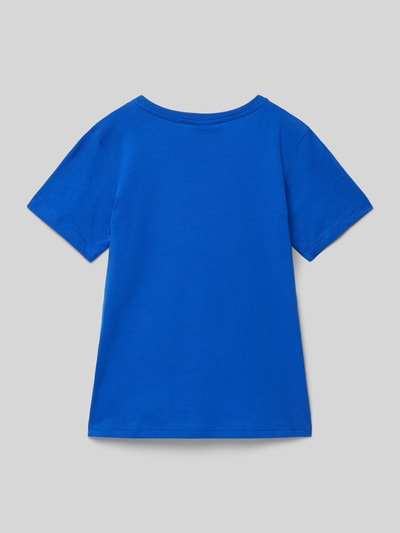 CHAMPION T-shirt met labelprint Koningsblauw - 3