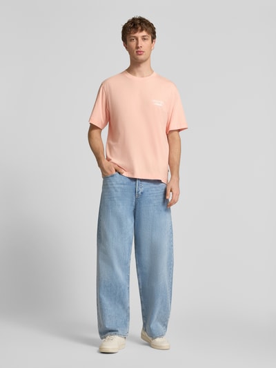 JACK & JONES T-Shirt mit Statement-Print Modell 'NORREBRO' Apricot 1
