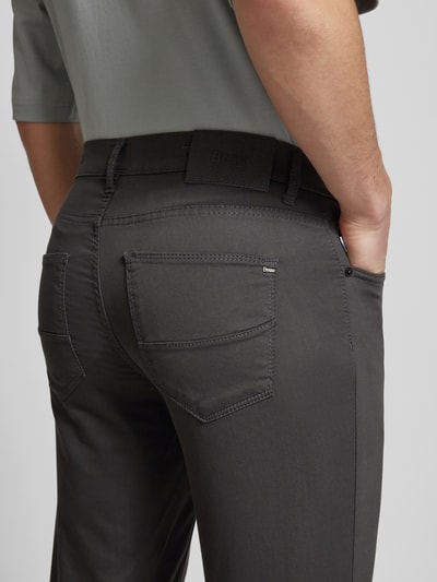 Brax Regular Fit Chino im 5-Pocket-Design Modell 'CADIZ' Anthrazit 3