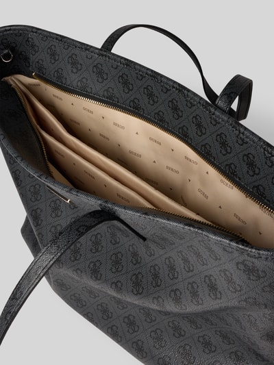 Guess Shopper mit Tragehenkel Anthrazit 5