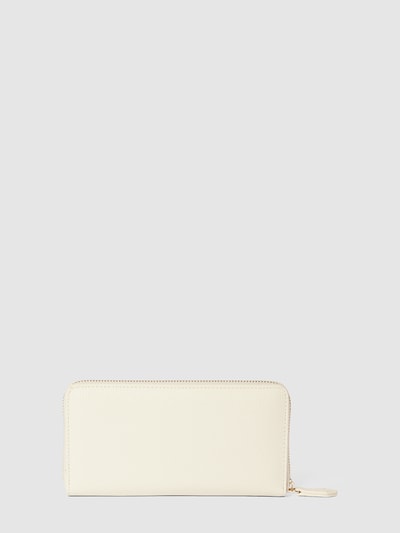 Valentino Bags Portemonnee met labeldetail, model 'DIVINA' Beige - 2