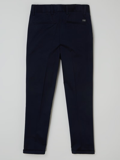 Scotch & Soda Loose tapered fit pantalon met stretch  Marineblauw - 4