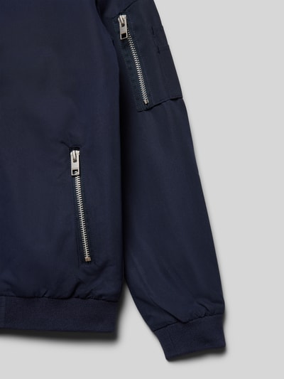 Jack & Jones Bomberjacke mit Reißverschlusstaschen Marine 2