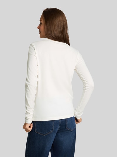 Tom Tailor Regular fit shirt met lange mouwen van puur katoen Wit - 5