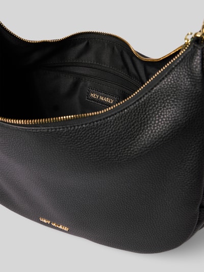 Hey Marly Handtasche aus Rindsleder-Mix Modell 'Lifetime Sister M' Black 5
