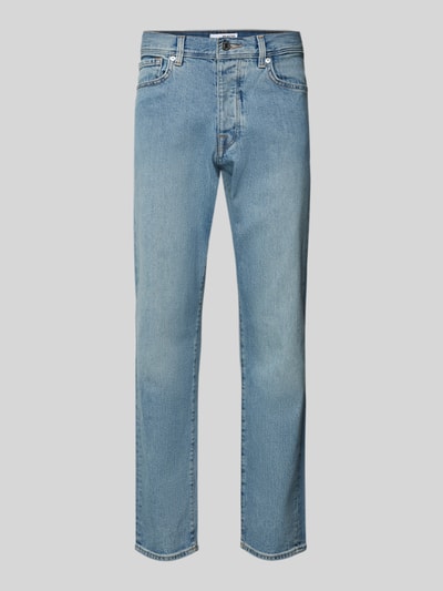 SELECTED HOMME Regular tapered fit jeans in 5-pocketmodel, model 'COLE' Jeansblauw - 2