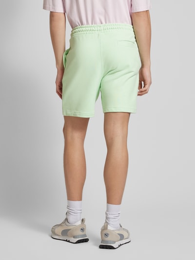 Tommy Jeans Regular Fit Sweatshorts mit Label-Stitching Mint 5