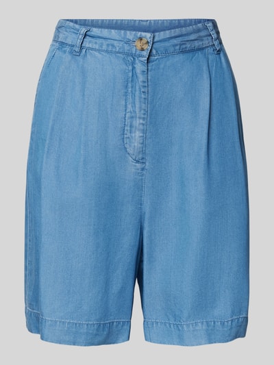 Vero Moda Loose fit korte jeans van lyocell, model 'FLEUR' Blauw - 2