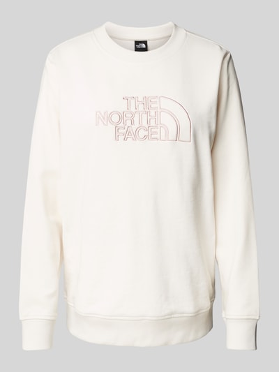 The North Face Sweatshirt met labelstitching Ecru - 2