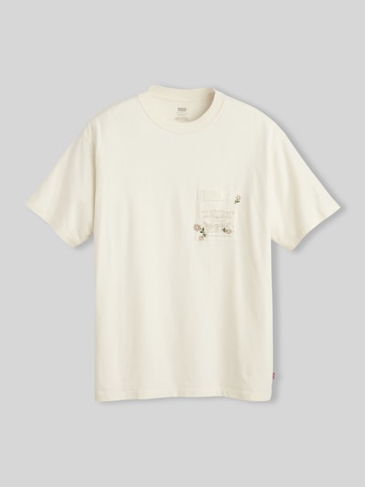 Levi's® Regular Fit T-Shirt aus reiner Baumwolle Offwhite 2