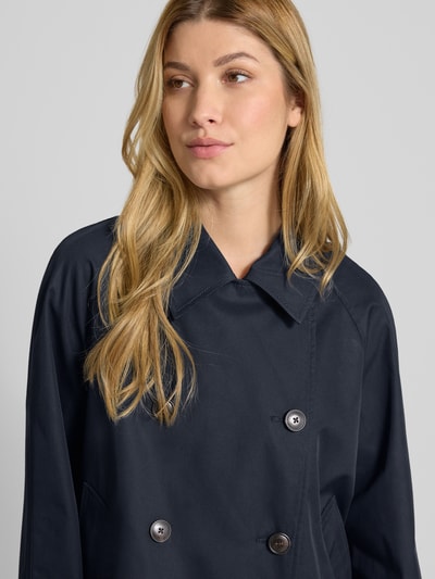 Tommy Hilfiger Trencz krótki z funkcją wodoodporną Granatowy 3