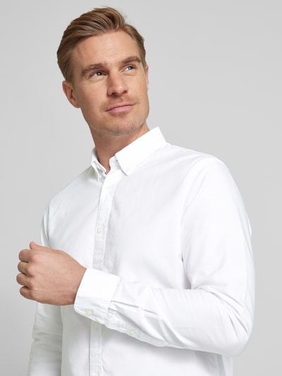 Matinique Regular Fit Freizeithemd mit Button-Down-Kragen Weiss 3