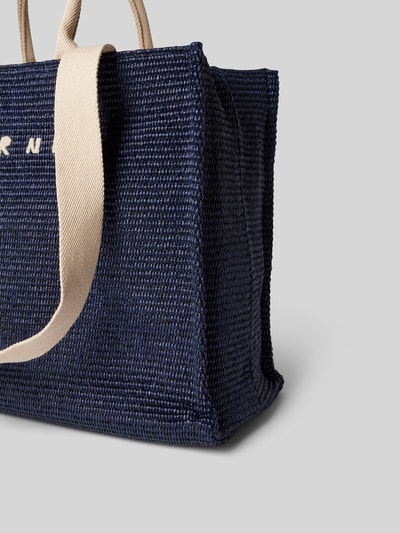 Marni Strandtasche von Label-Stitching Marine 3