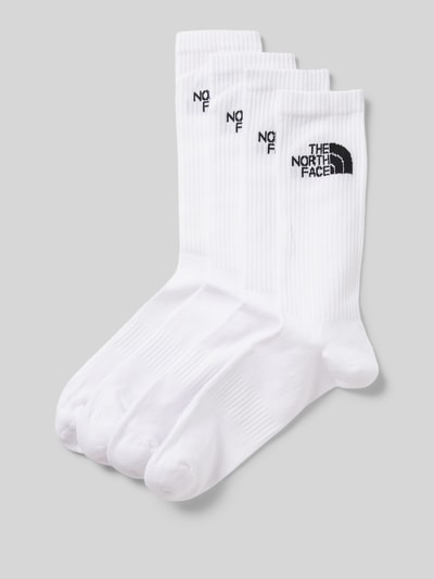 The North Face Socken mit Label-Print im 3er-Pack Weiss 1