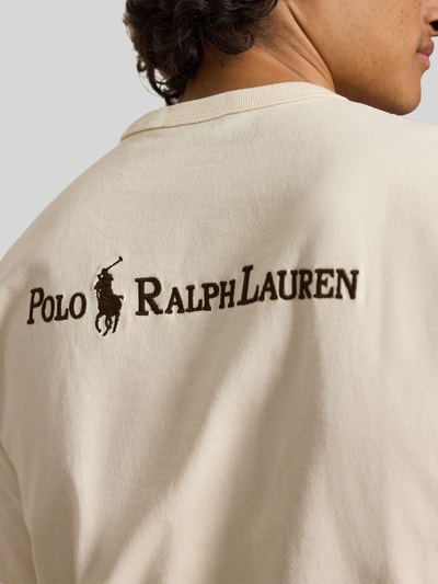 Polo Ralph Lauren Regular Fit T-Shirt aus reiner Baumwolle Beige 3