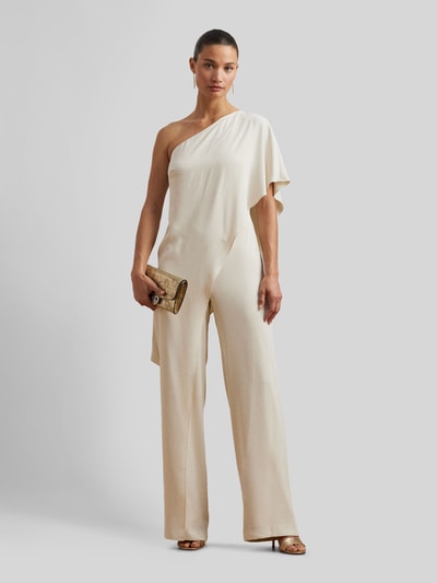 Lauren Ralph Lauren Kombinezon z wycięcia na ramionach Beżowy 4