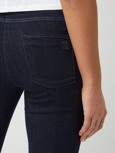 Cambio Skinny fit jeans met stretch, model 'Piera' Blauw - 3