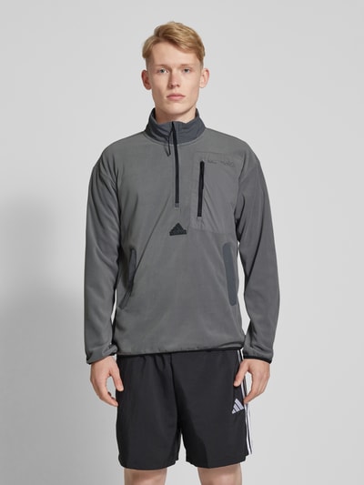 ADIDAS SPORTSWEAR Sweatshirt mit Stehkragen Anthrazit 4