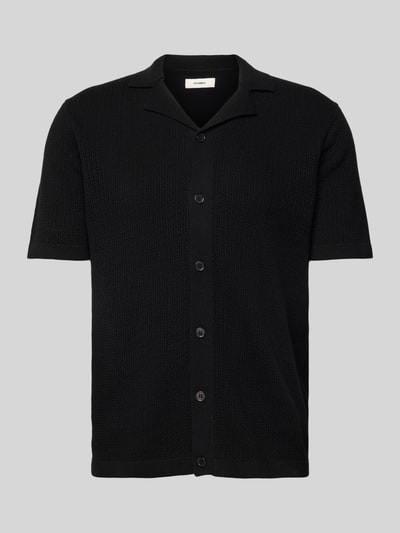 GABBA Vest met knoopsluiting Zwart - 2