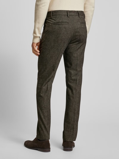 Tommy Hilfiger Stoffen broek met Franse steekzakken Donkerbruin - 5