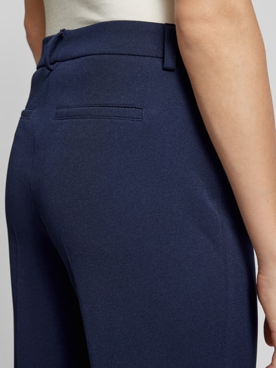 STEHMANN Stoffen broek met Franse steekzakken, model 'Editta' Marineblauw - 3