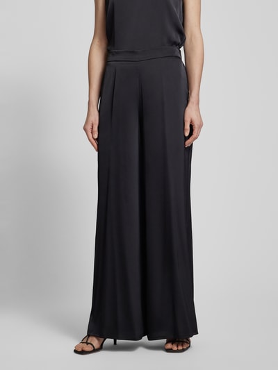 V by Vera Mont Wide leg broek met elastische band Zwart - 4