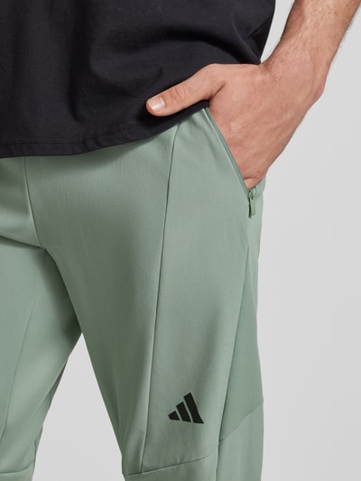 Adidas Training Slim Fit Trainingshose mit Logo-Print Mint 3