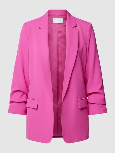 Jake*s Collection Blazer met open voorkant Fuchsia - 2