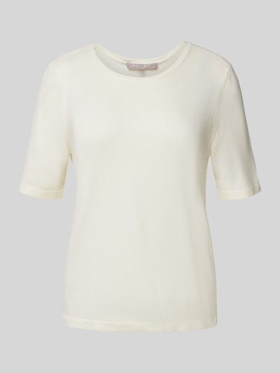 Christian Berg Woman Selection Strickpullover mit 1/2-Ärmel Ecru 2