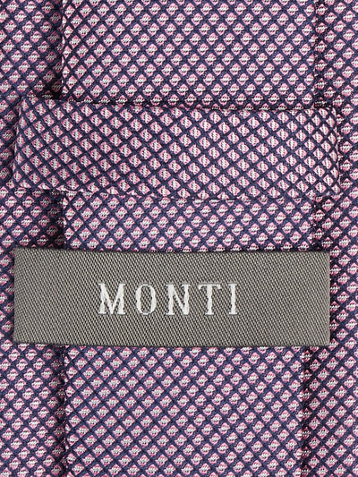 Monti Krawatte aus reiner Seide (7 cm) Pink 2