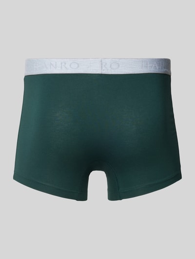 Hanro Trunks mit Label-Bund im 2er-Pack Marine 3