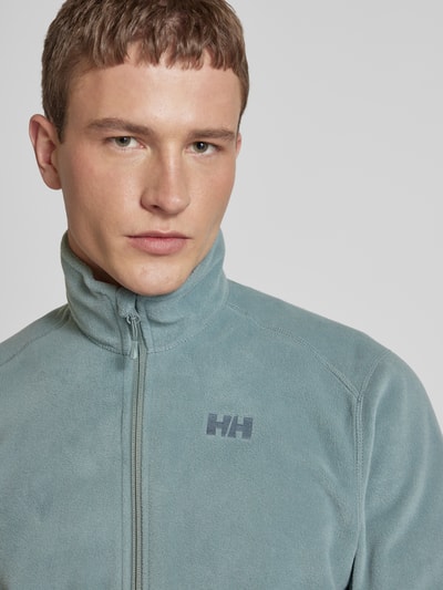 Helly Hansen Kurtka z polaru z wyhaftowanym logo model ‘DAYBREAKER’ Miętowy 3