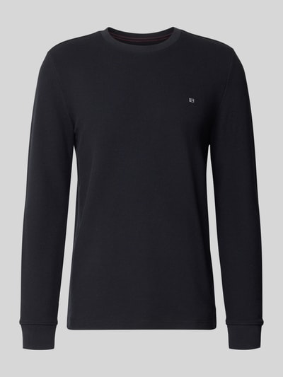 Christian Berg Men Pullover aus Baumwoll-Mix Marine 1