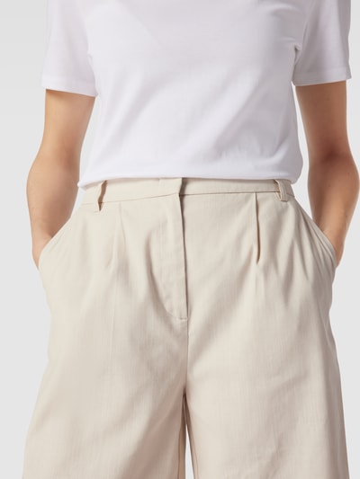 Christian Berg Woman Selection Chino-Shorts mit Bundfalten Sand Melange 3