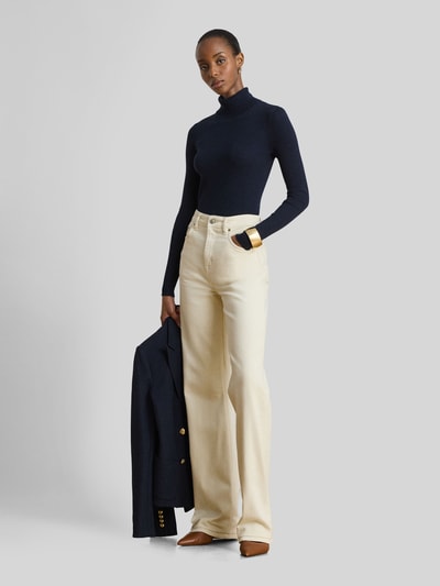 Lauren Ralph Lauren Slim Fit Rollkragenpullover aus Baumwoll-Modal-Mix Marine 1
