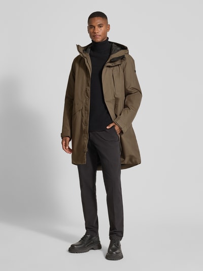 Didriksons Parka mit Kapuze Modell 'KENNY' Dunkelbraun 1