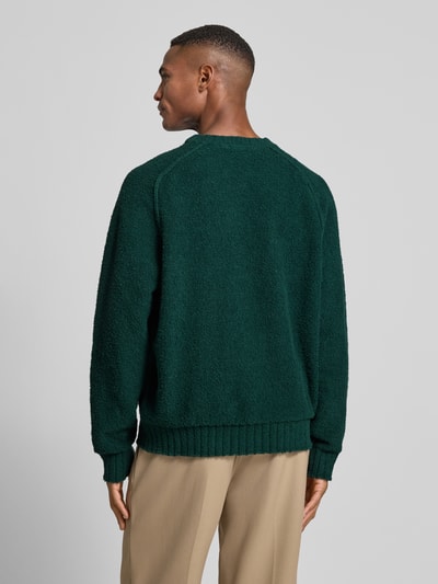 HUGO Relaxed Fit Pullover aus Baumwoll-Mix Modell 'SAN CHRISTOPHER' Dunkelgruen 5