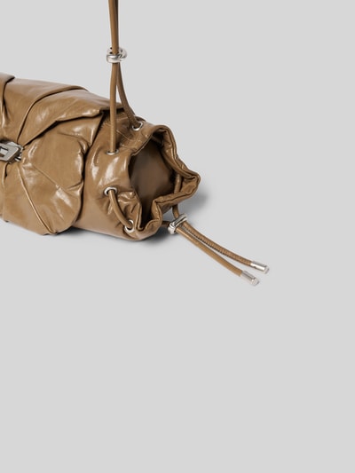 Diesel Shoulder Bag mit Logo-Applikation Mud 2