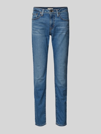 Levi's® Jeansy o kroju skinny fit z mieszanki bawełny model ‘SUPERLOW SKINNY GRAB’ Jeansowy niebieski 2