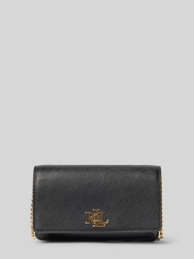 Lauren Ralph Lauren Crossbodytas van echt runderleer met logo-applicatie Zwart - 2