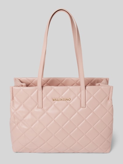 VALENTINO BAGS Handtasche mit Steppnähten Modell 'OCARINA' Rose 1