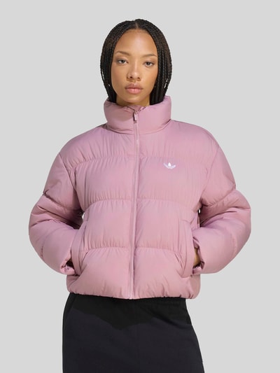adidas Originals kurtka pikowana o kroju regular fit z wyhaftowanym logo Różowy 3
