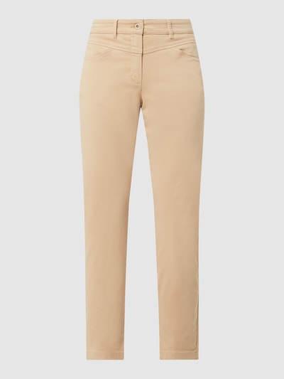 Gerry Weber Hose mit Stretch-Anteil in schmaler Passform  Taupe 2