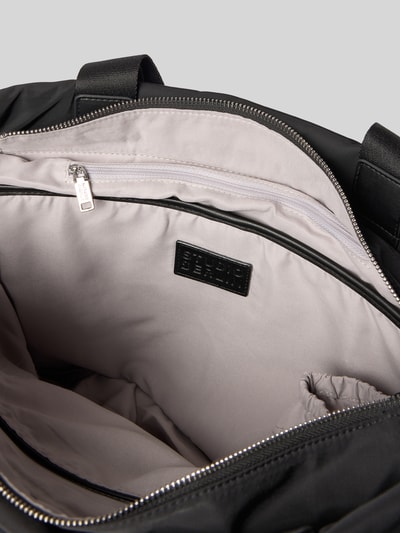 STUDIO BERLIN Shopper met logopatch, model 'Prenzlau' Zwart - 5
